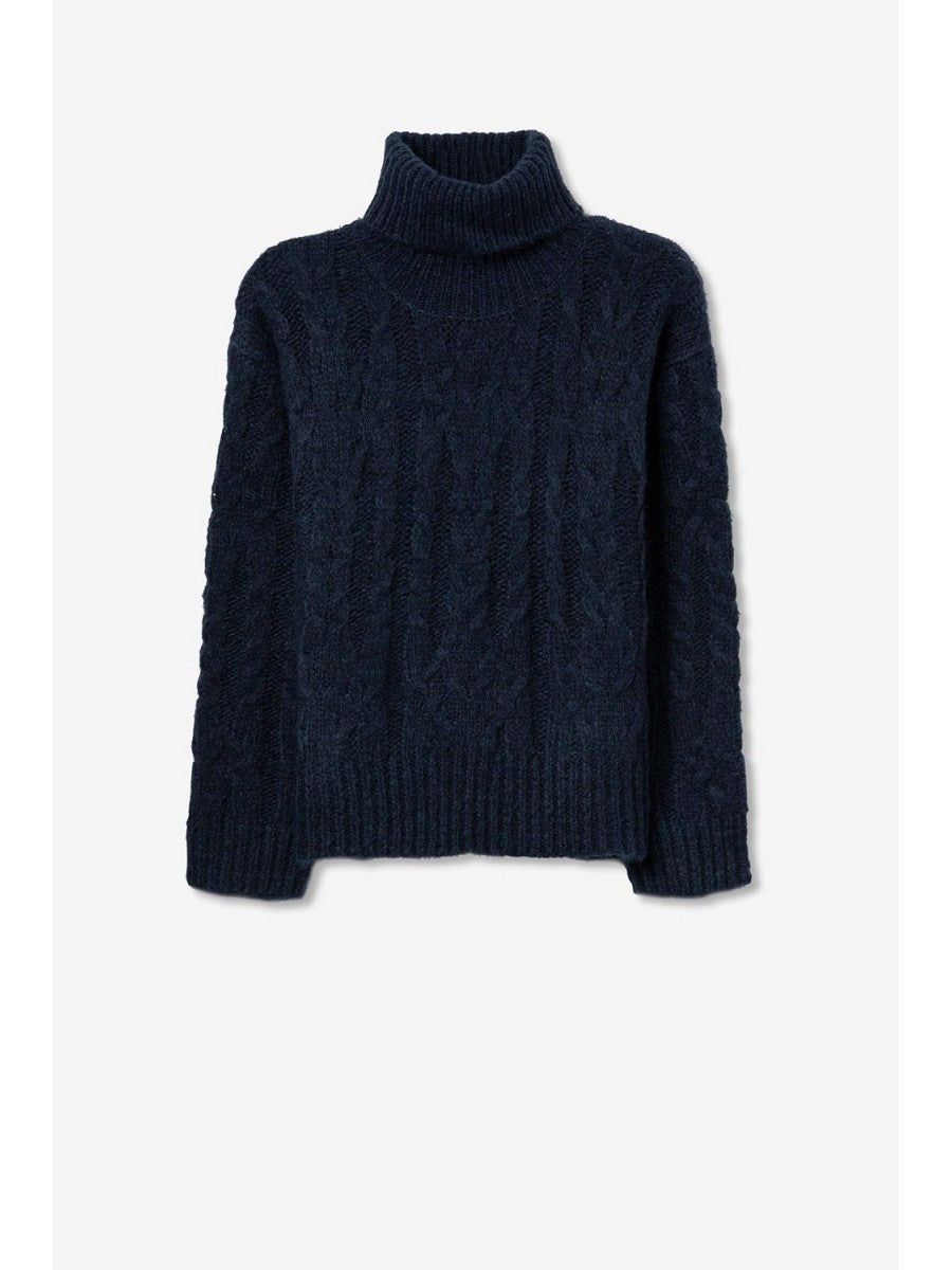 ‘Merope’ Braided Effect Knit Sweater