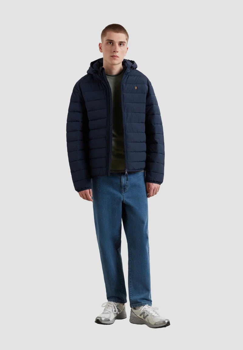 Kennedy Wadded Coat In Yale