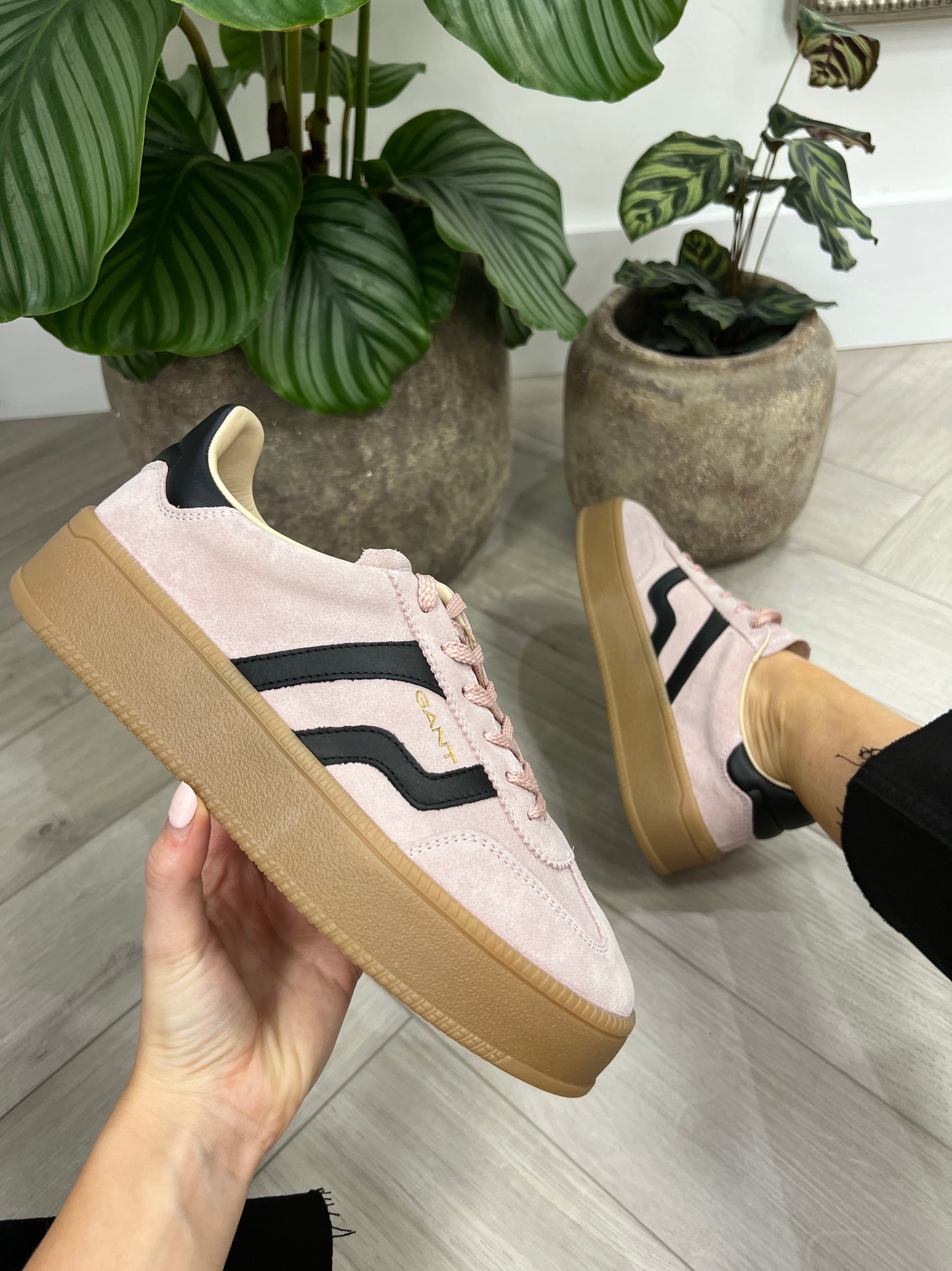 GANT Cuzmani Sneaker - Dusty Pink / Black