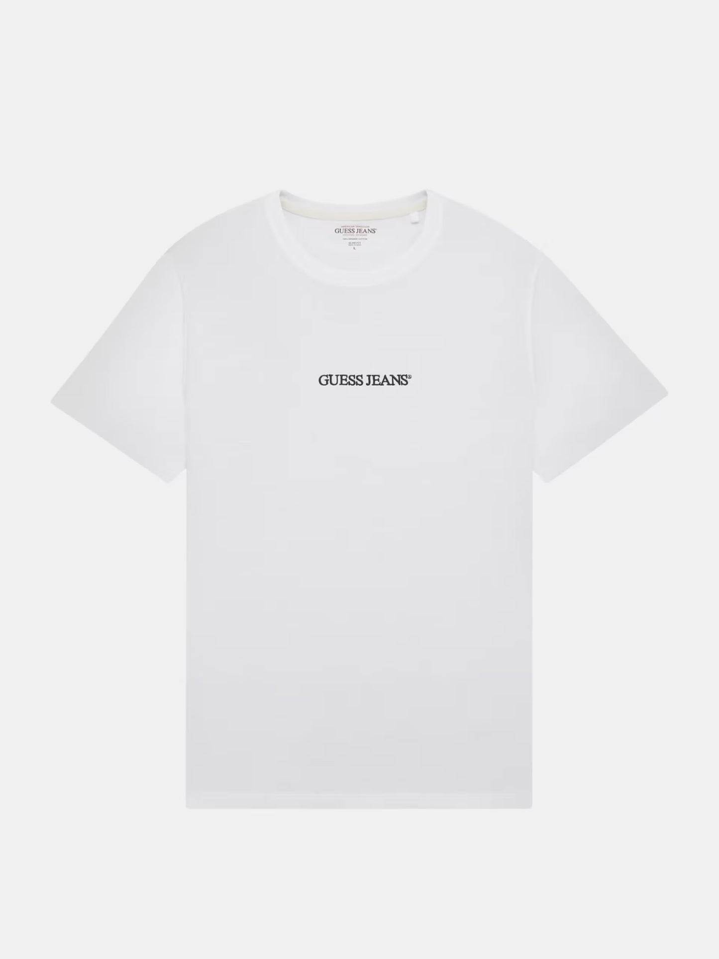 Slim Embroidered Logo T-Shirt - White