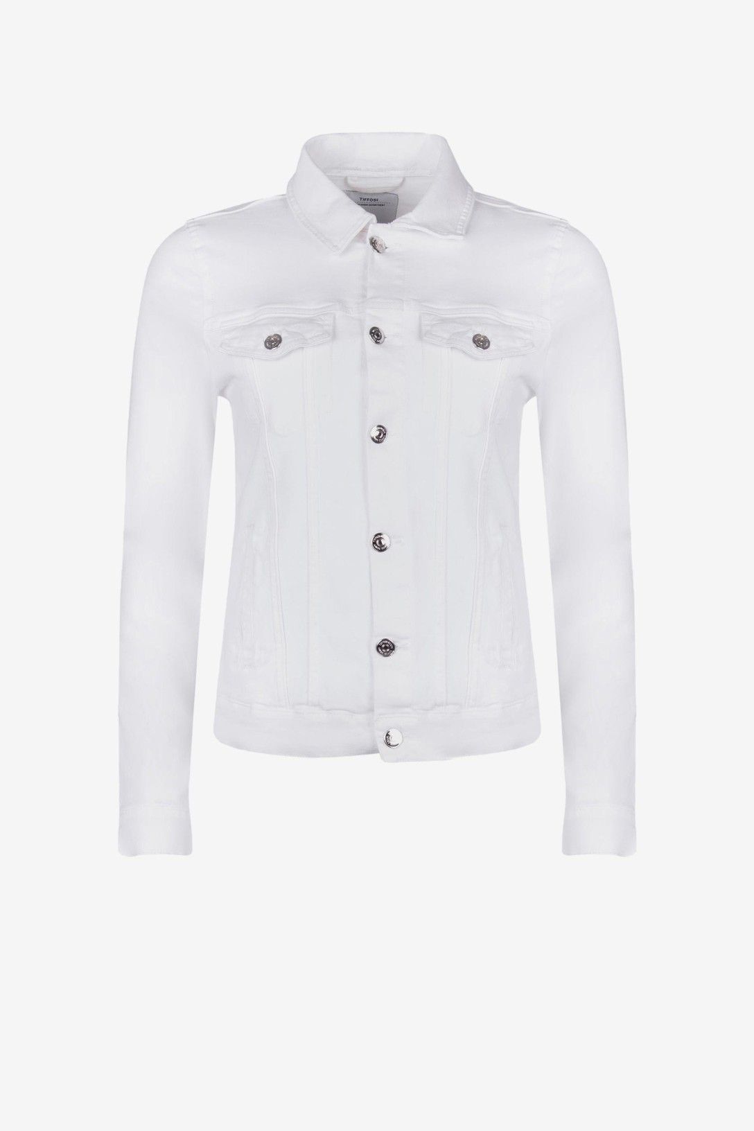 Tiffosi "Trudy" Denim Jacket - White