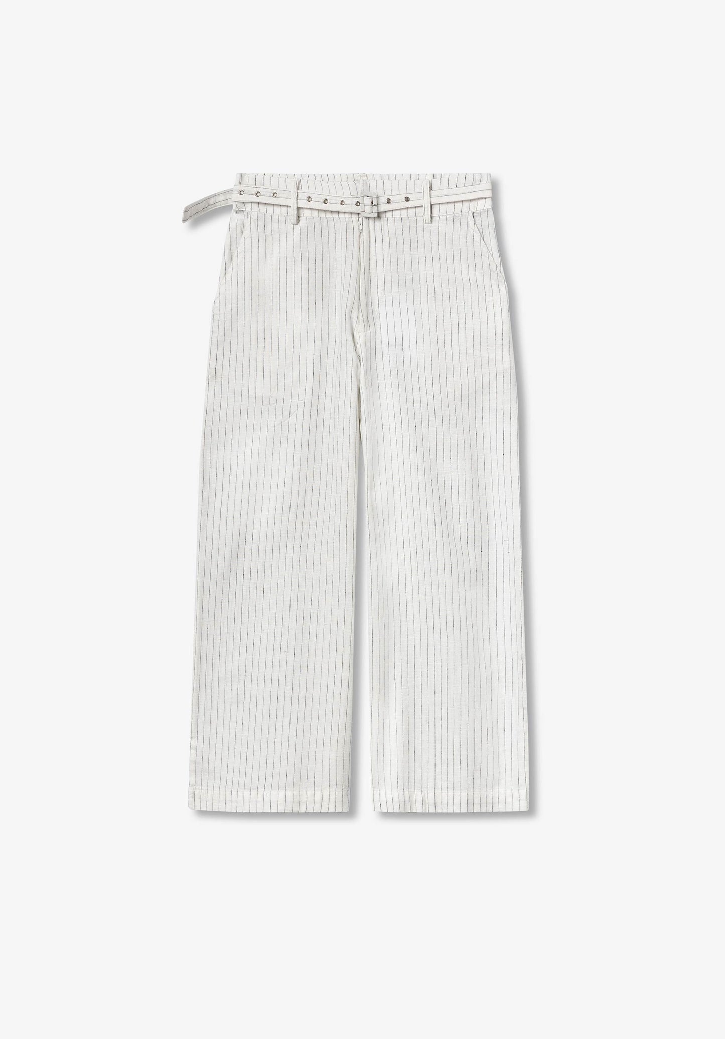 Tiffosi 'Genesis' Linen Mix Trouser - Star White