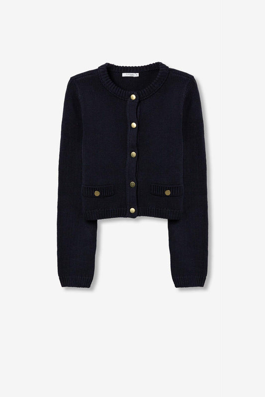 'Requiem' Cardigan - Lyons Blue