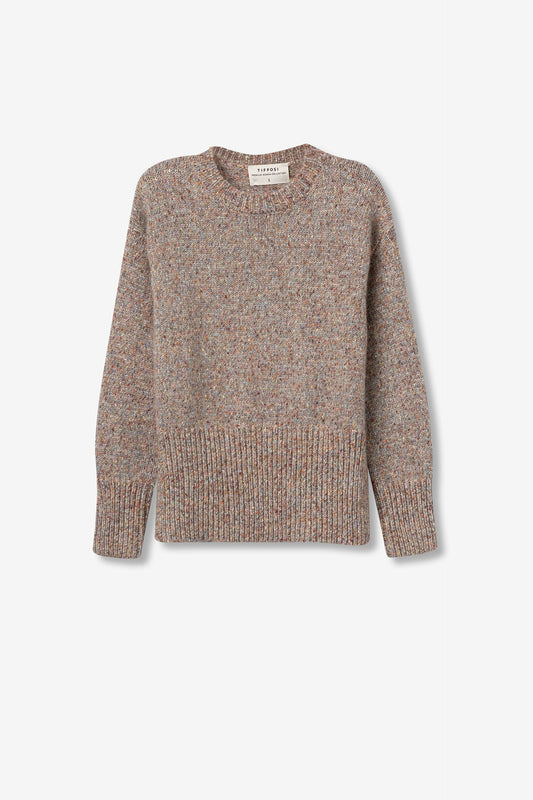 'Mairead' Jumper - Mixed Wool Blend