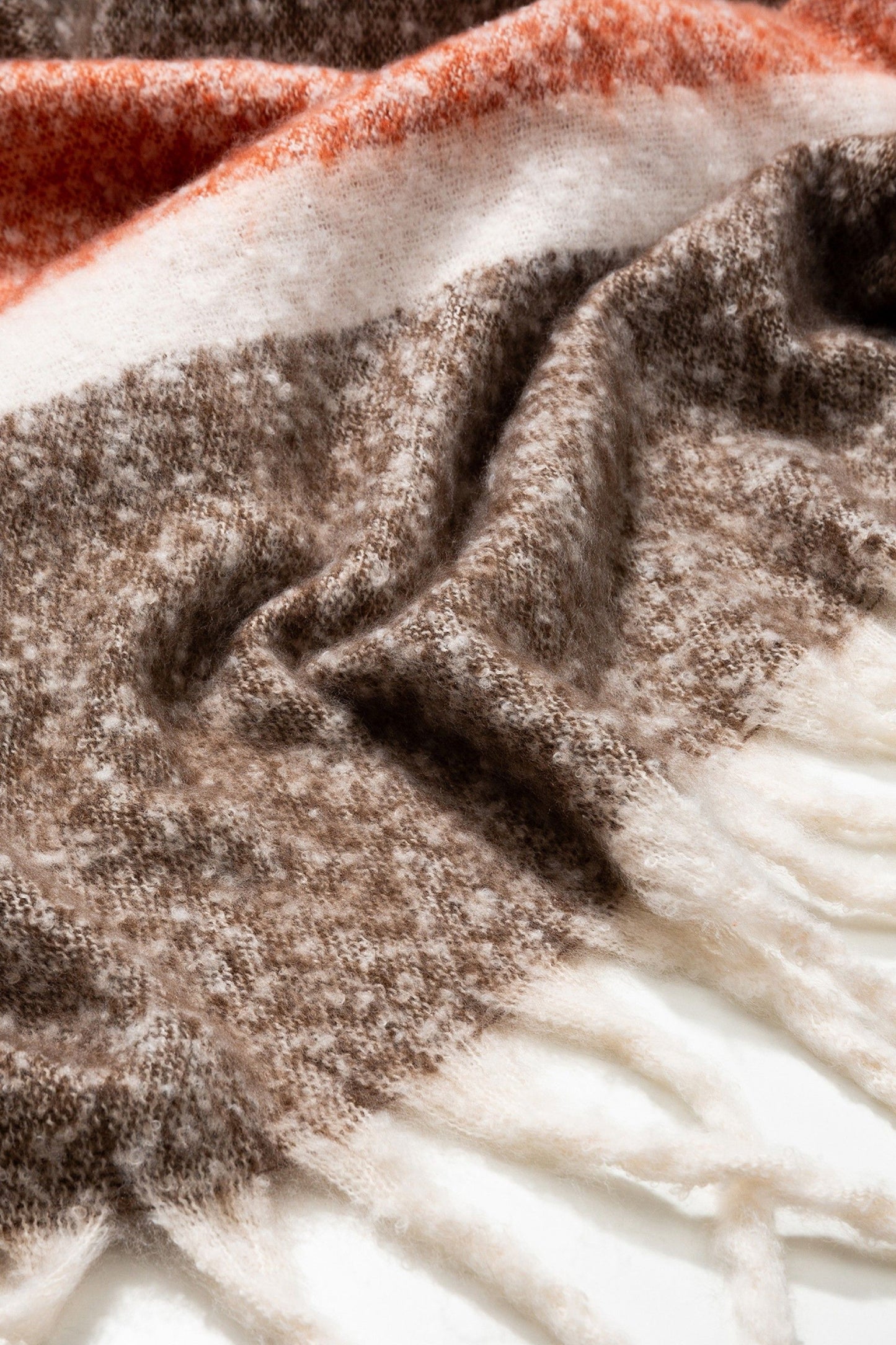 'Magritte' Scarf - Tawny Port