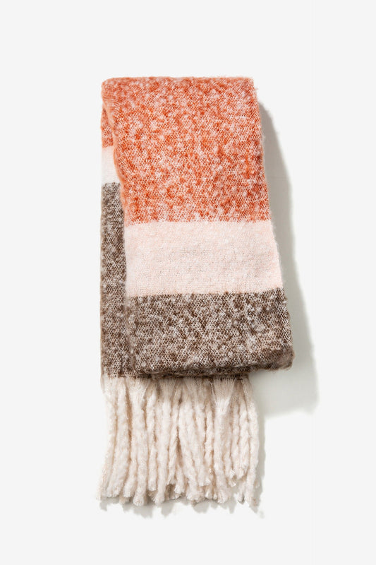 'Magritte' Scarf - Tawny Port