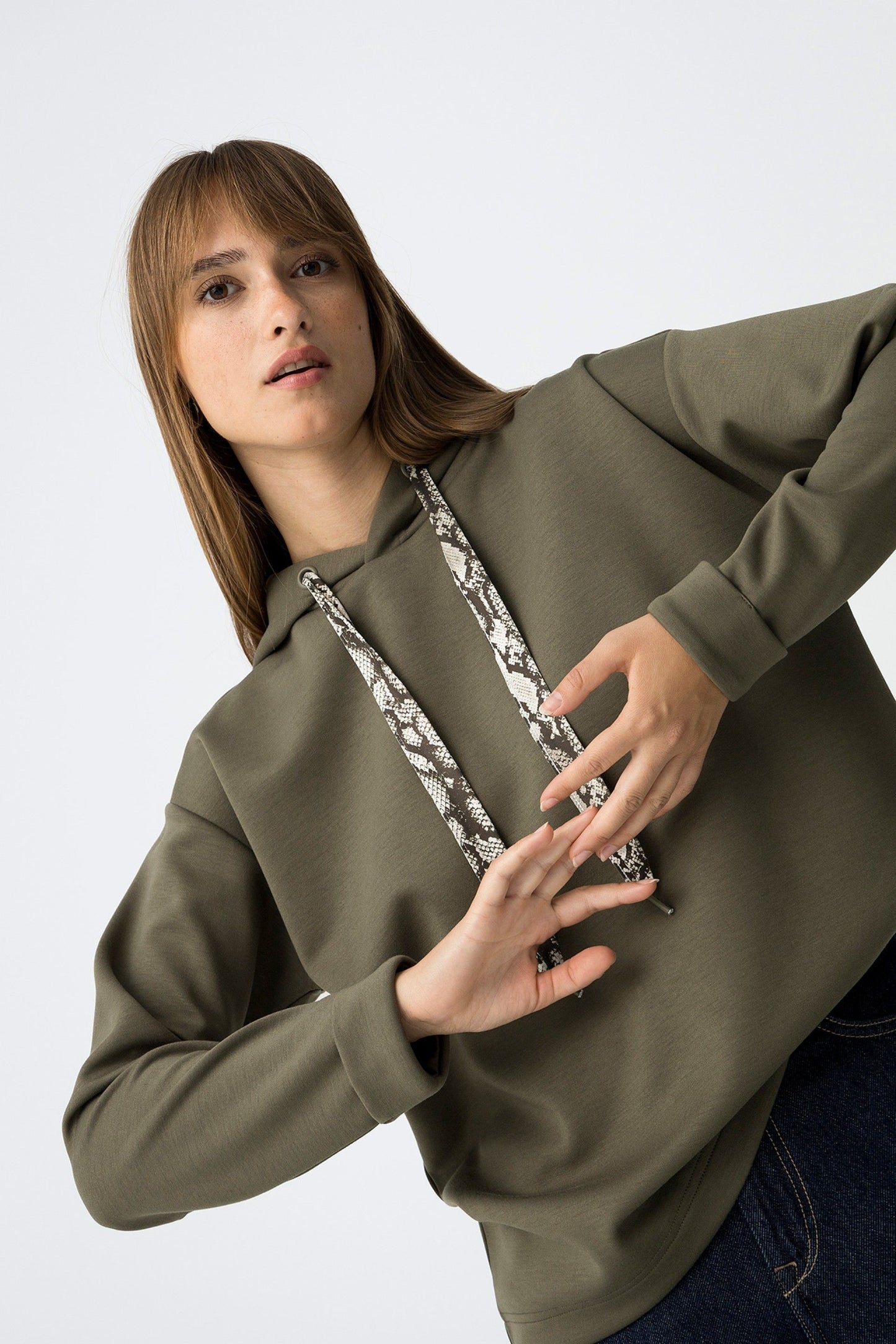 'Kenzo' Hoodie - Patina Green