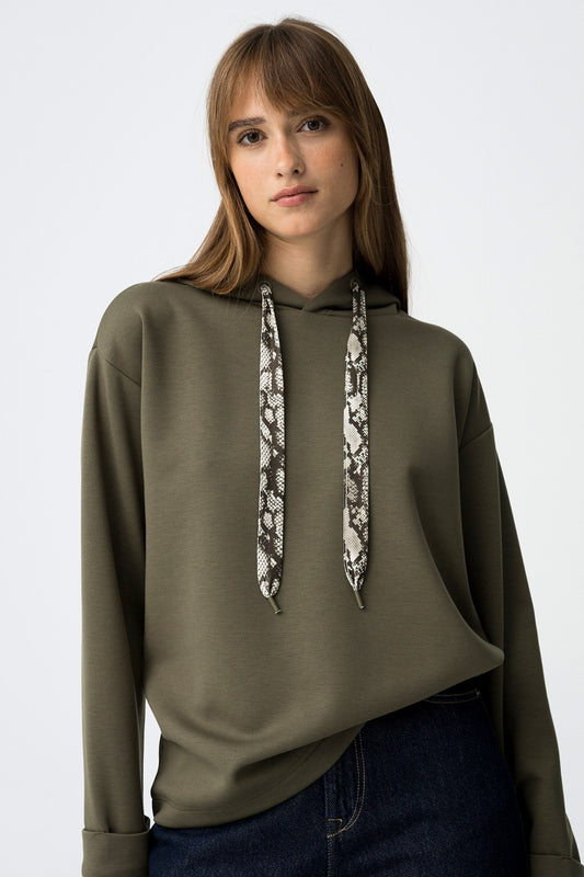 'Kenzo' Hoodie - Patina Green