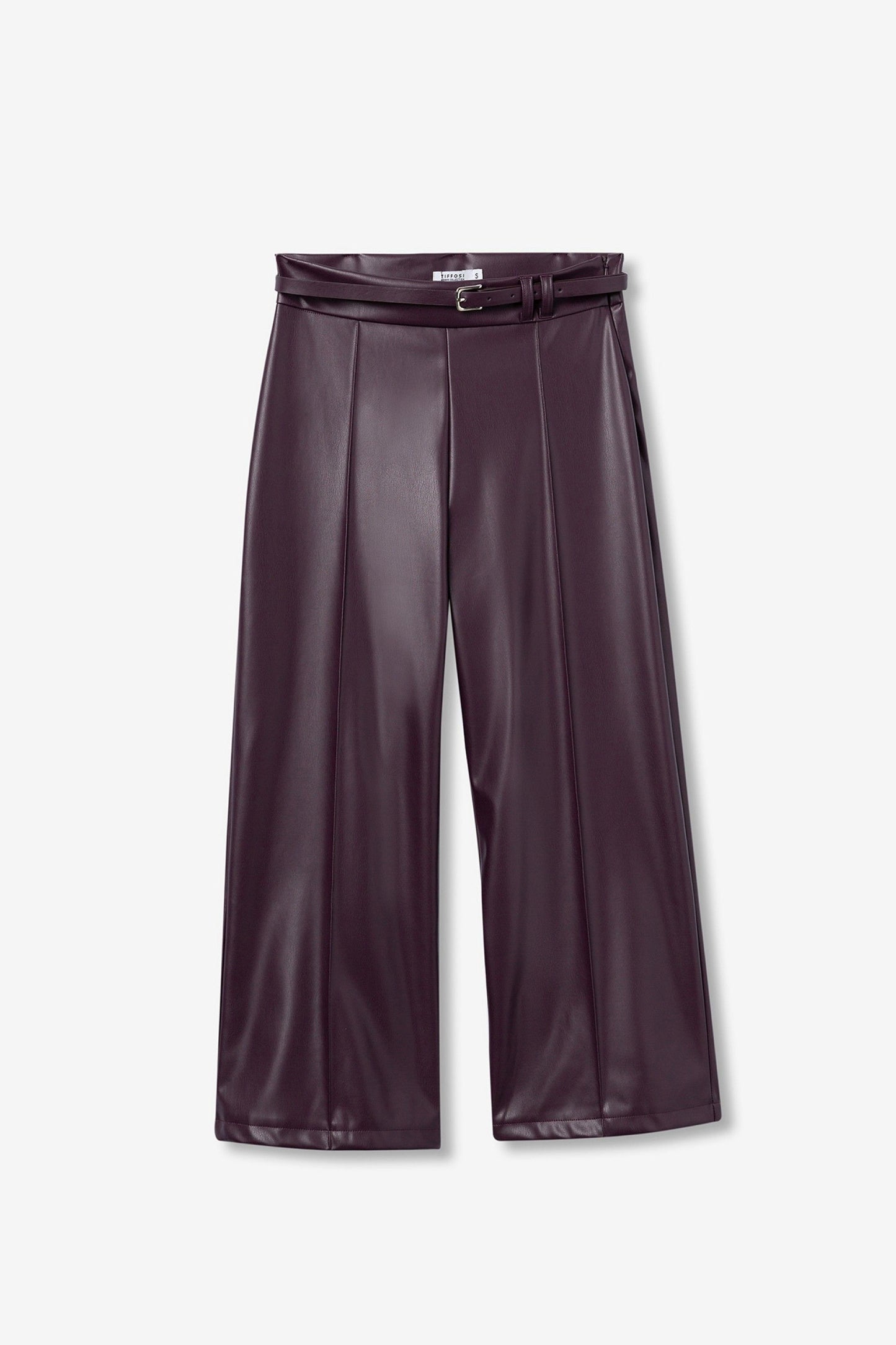 'Fila' Belted Culotte - Shadow Purple