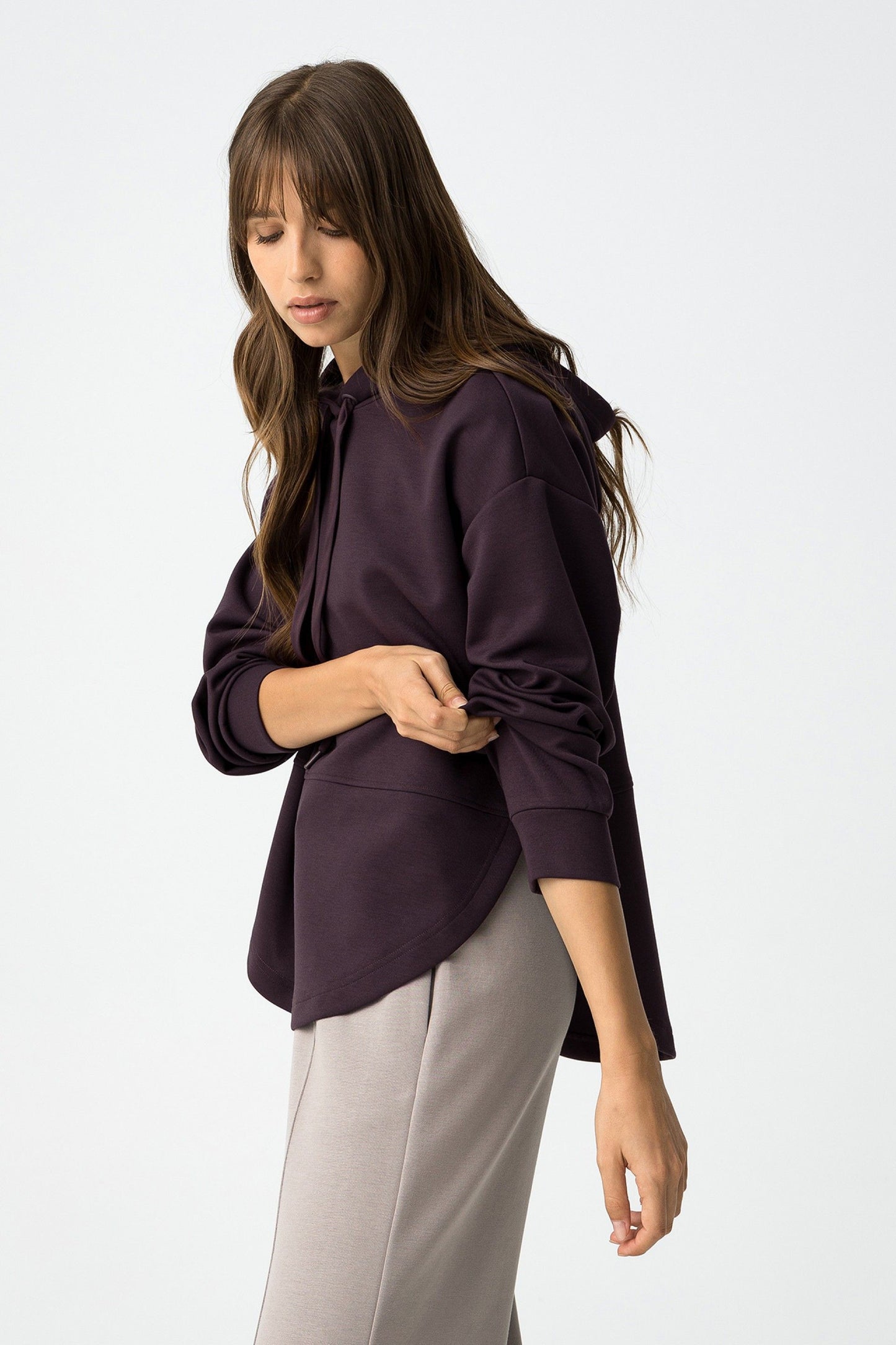 'Caly' Sweatshirt - Shadow Purple