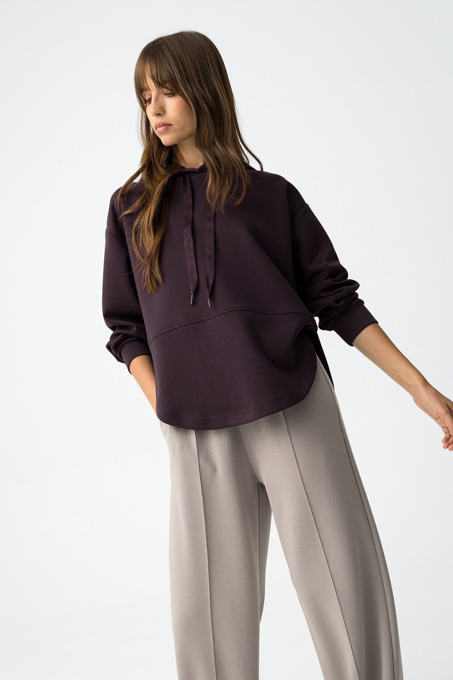 'Caly' Sweatshirt - Shadow Purple
