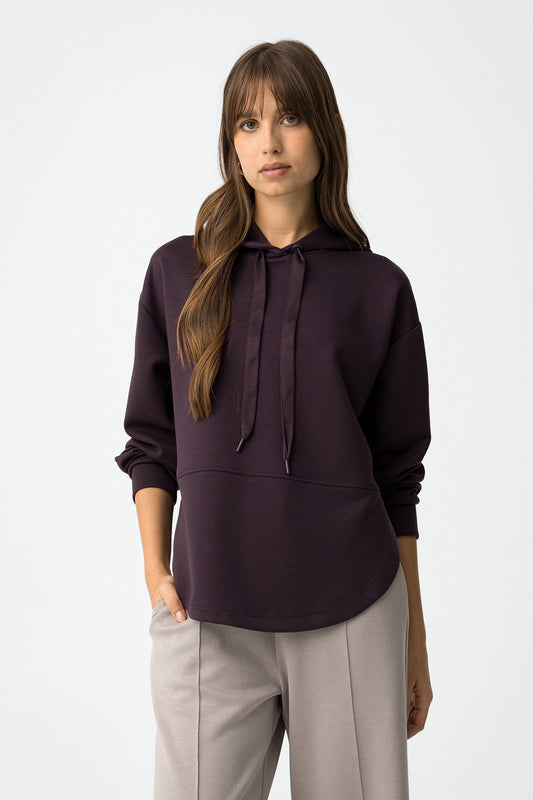 'Caly' Sweatshirt - Shadow Purple