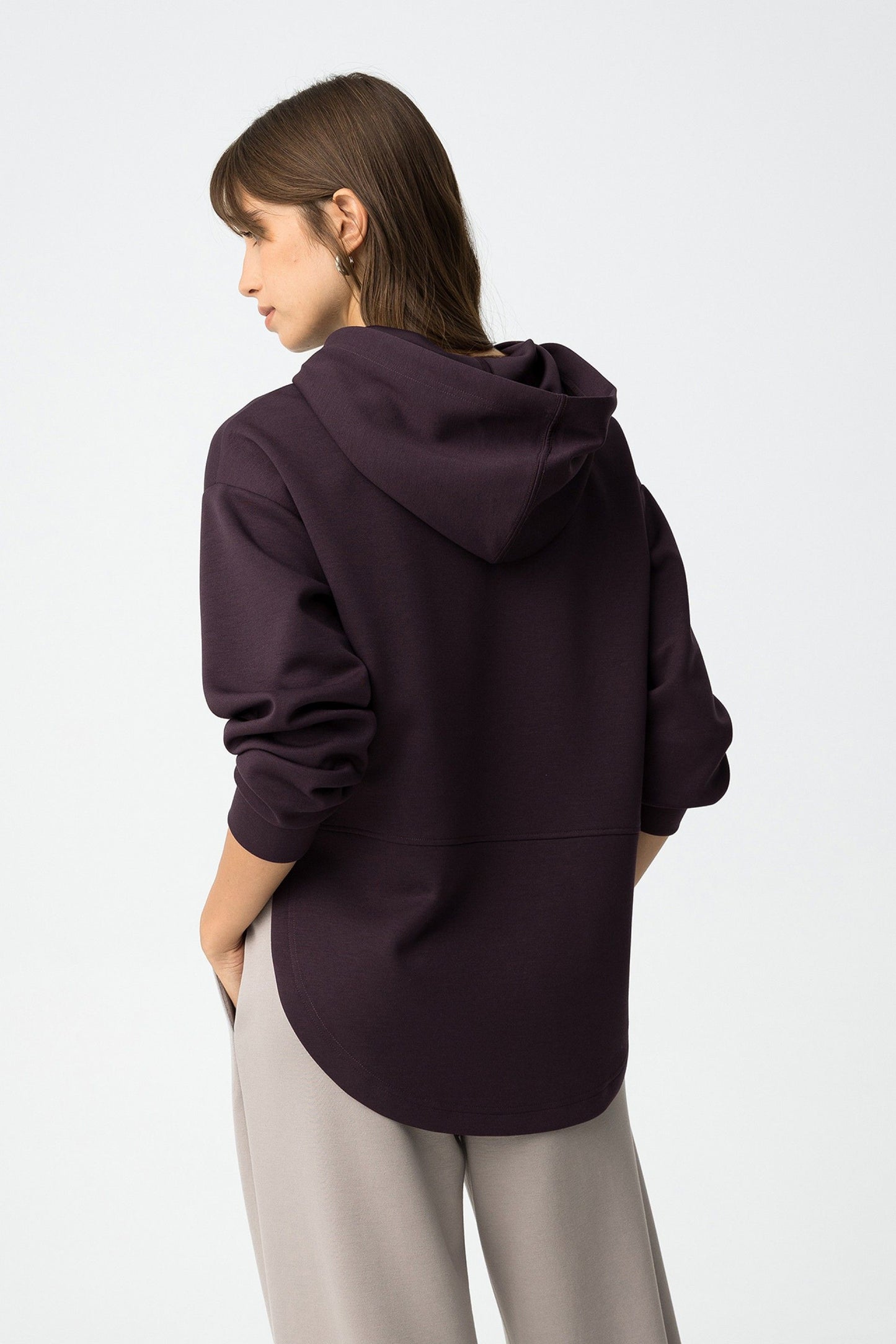 'Caly' Sweatshirt - Shadow Purple