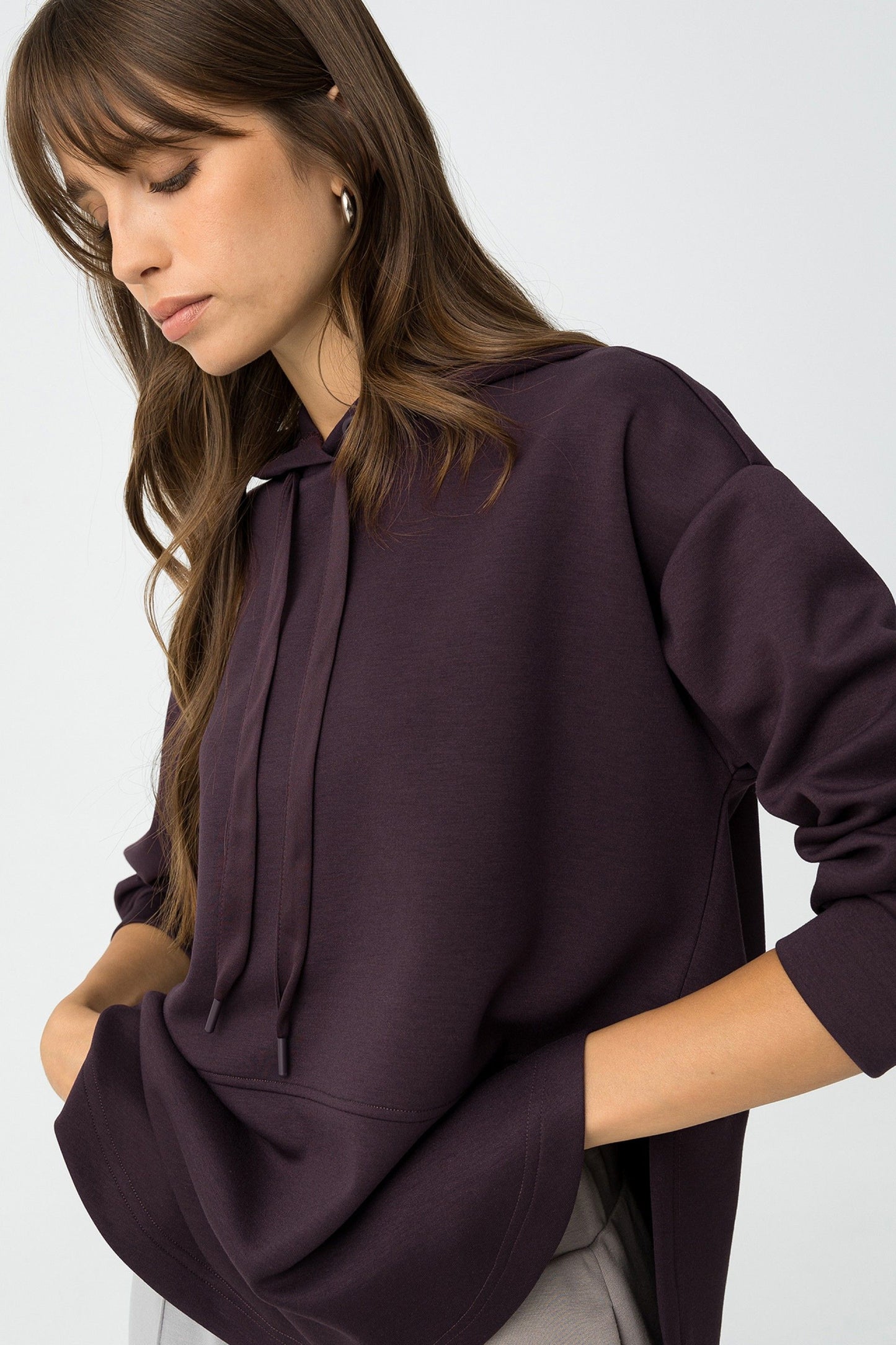 'Caly' Sweatshirt - Shadow Purple