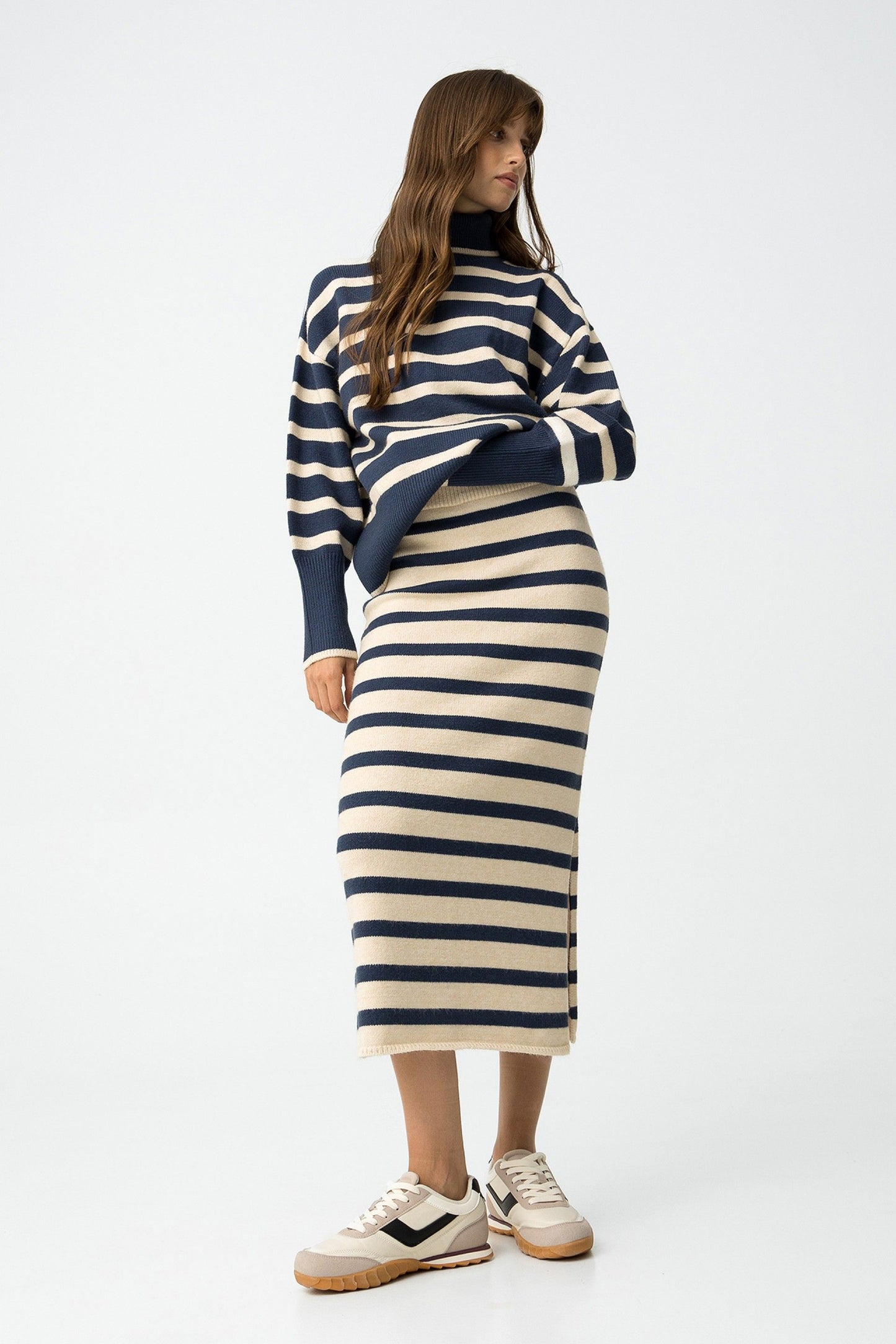 'Circe' Relaxed Fit Jumper - Moonlight Blue