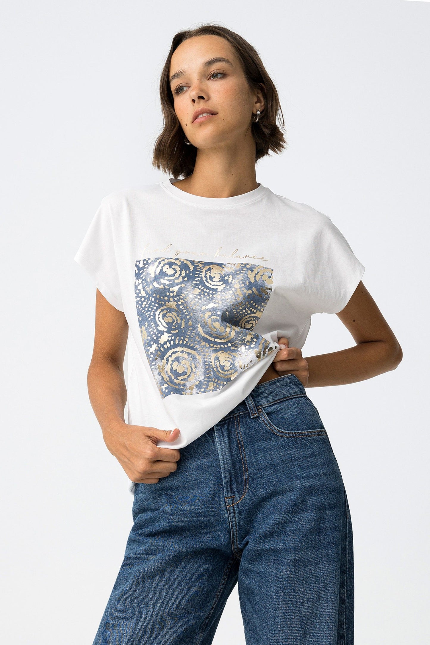 'Madrid' T-Shirt - White