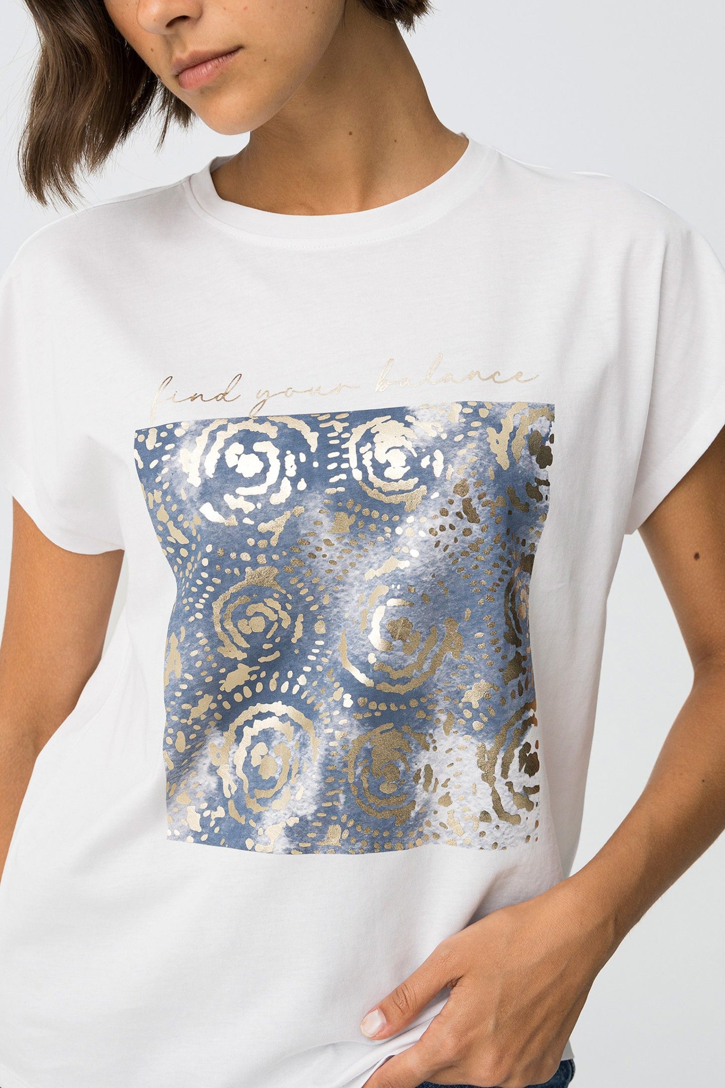'Madrid' T-Shirt - White