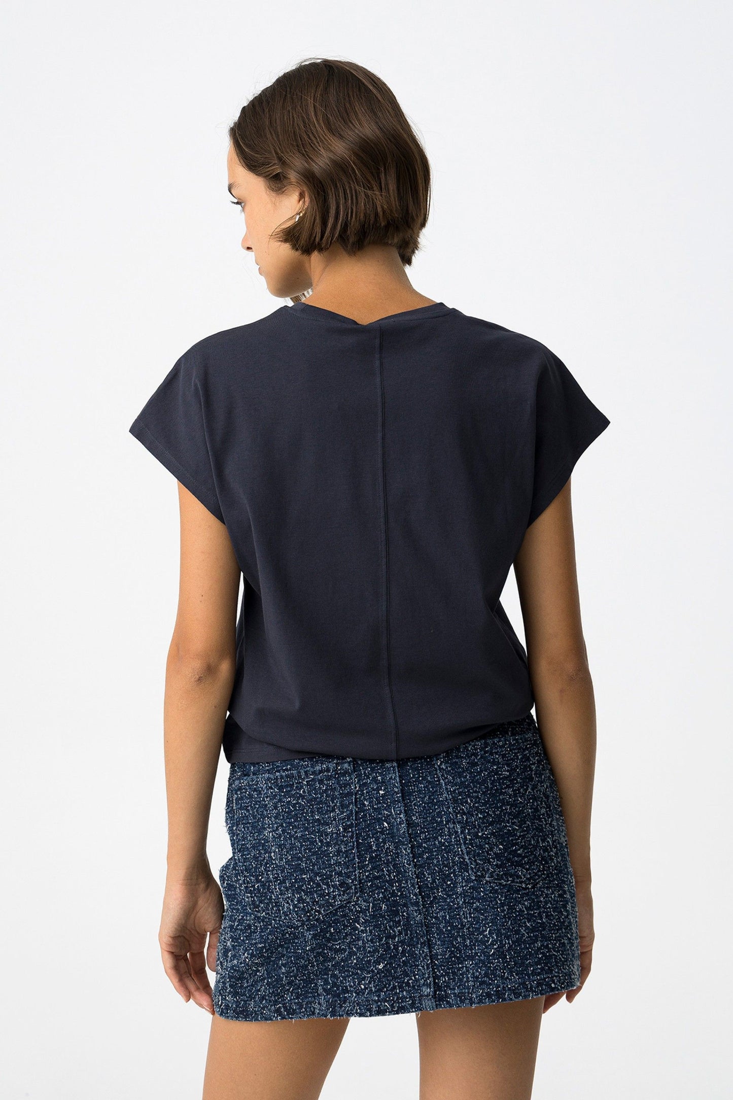'Madrid' T-Shirt - Lyons Blue