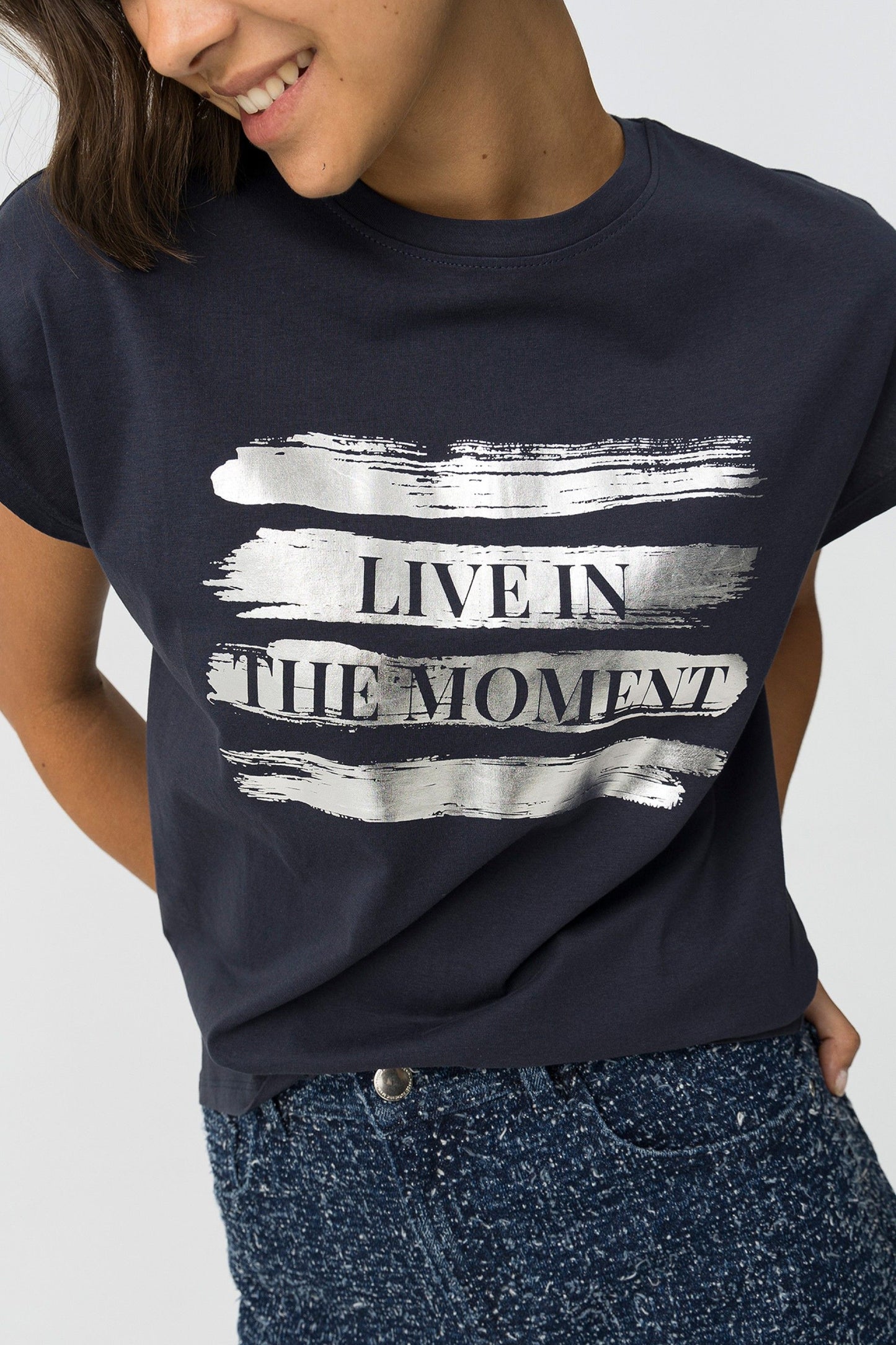 'Madrid' T-Shirt - Lyons Blue
