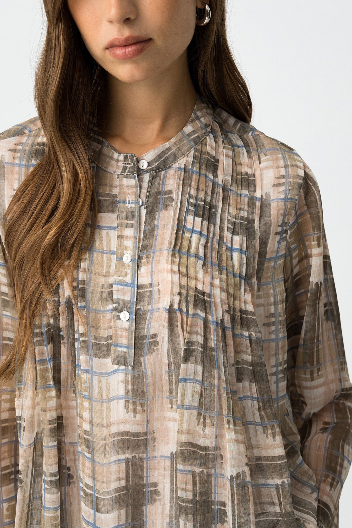 'Carmilde' Blouse - Tannin