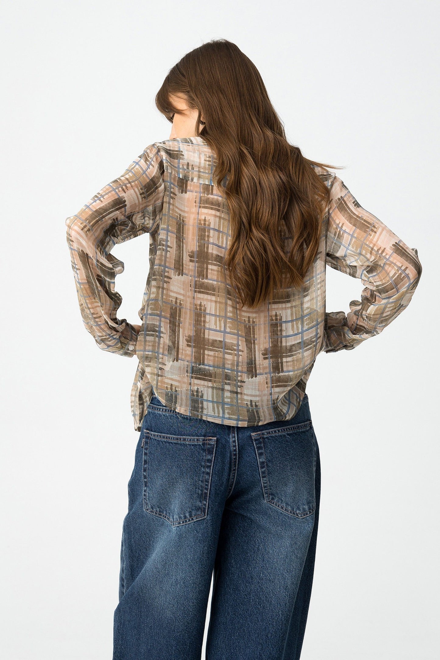 'Carmilde' Blouse - Tannin
