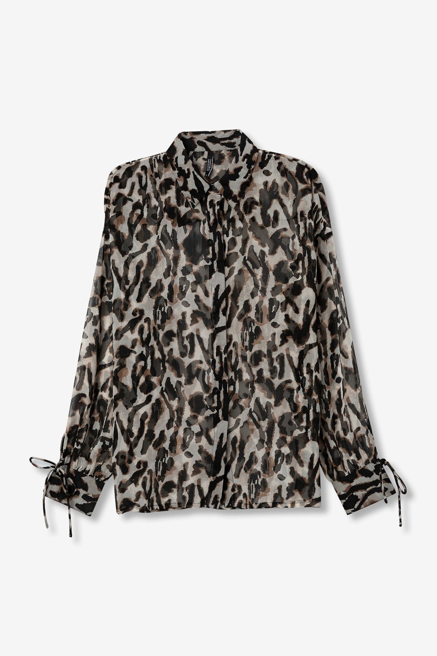 'Timber' Long Sleeve Shirt - Leopard