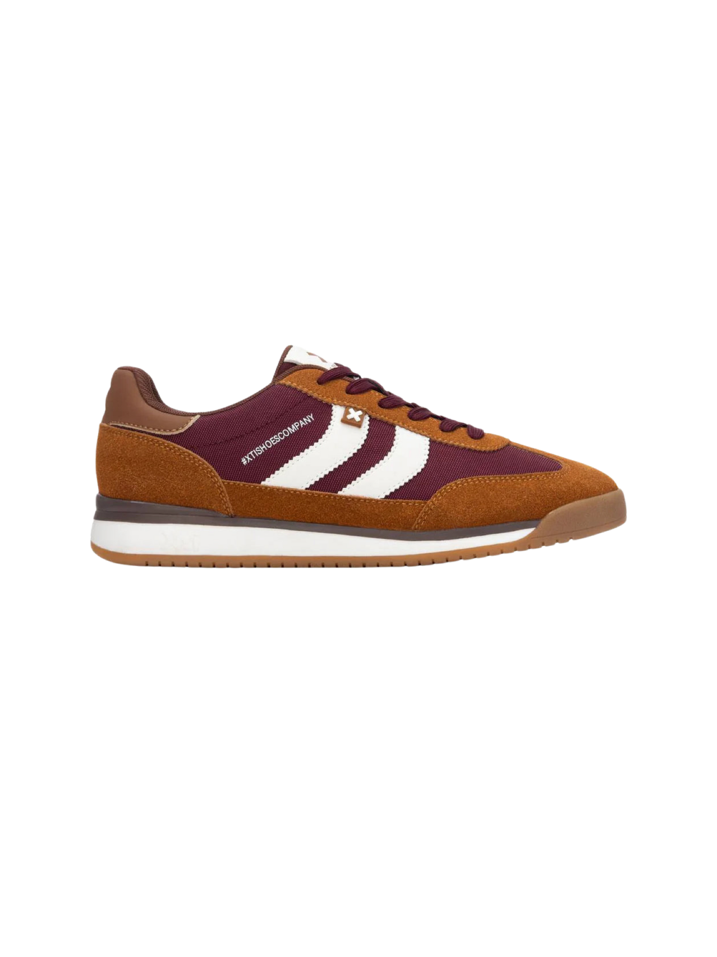 XTI 144587 Retro Sneaker - Camel