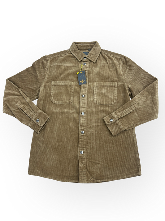 Cohen Cord Overshirt - Sand