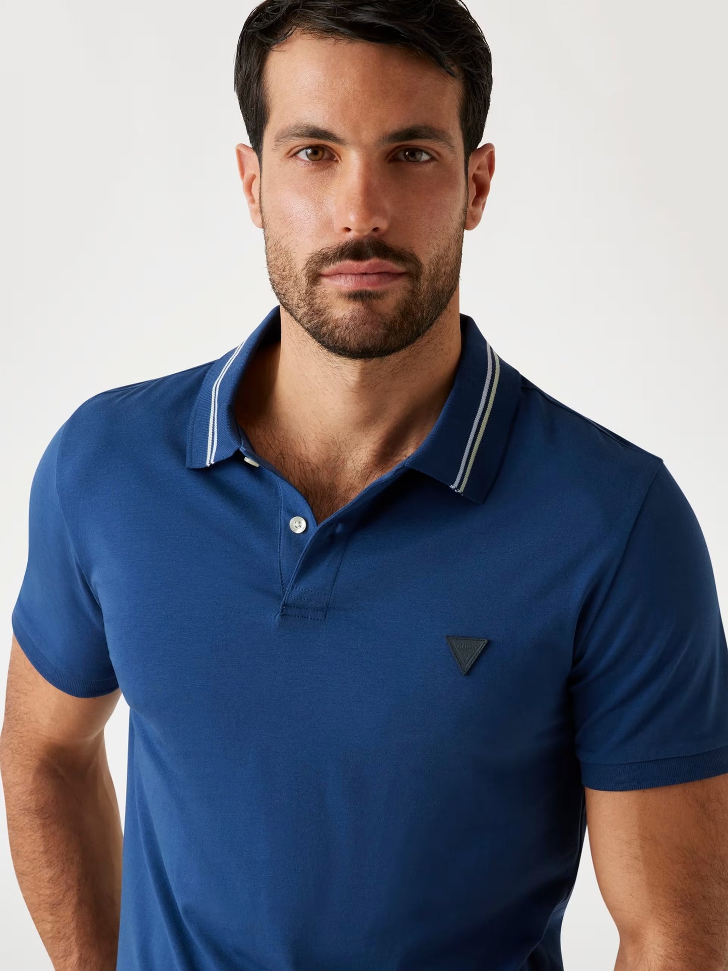 Nolan Slim-Fit Polo Shirt - Navy Blue
