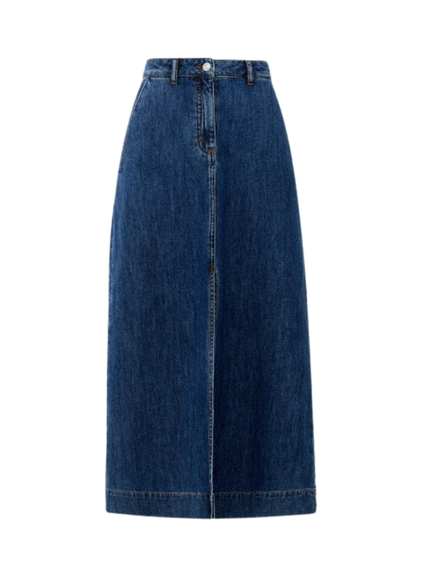 Denver Midaxi Skirt - Vintage Denim