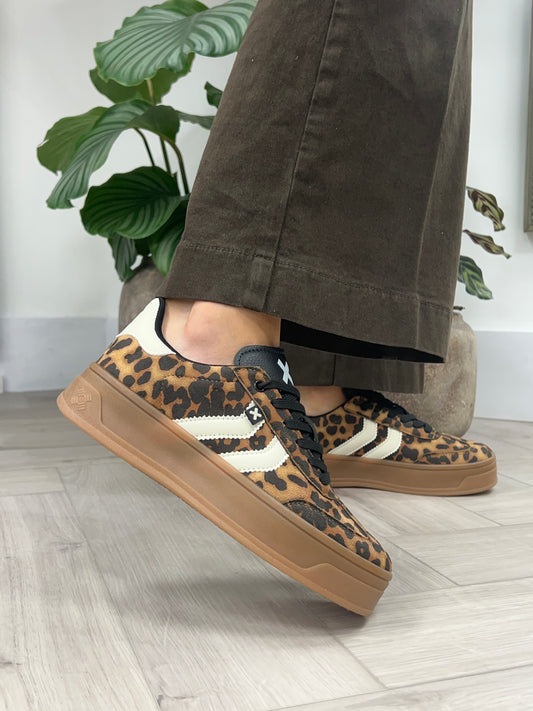 XTI Leopard/White Trainer - 144584