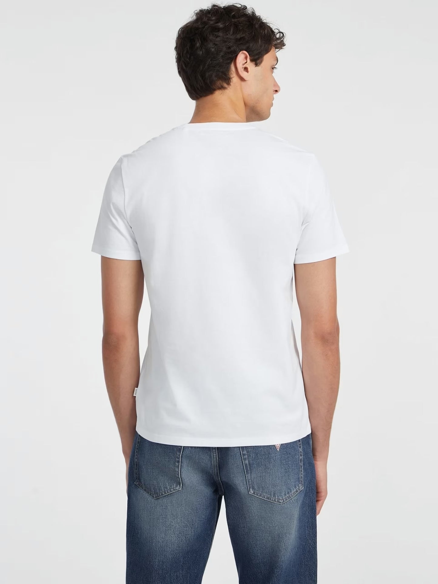 Slim Embroidered Logo T-Shirt - White