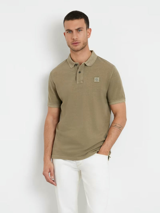 Classic Washed Polo - Caramel