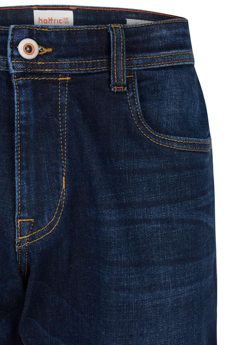 Hattric Dynamic Content Jean - Mid Wash