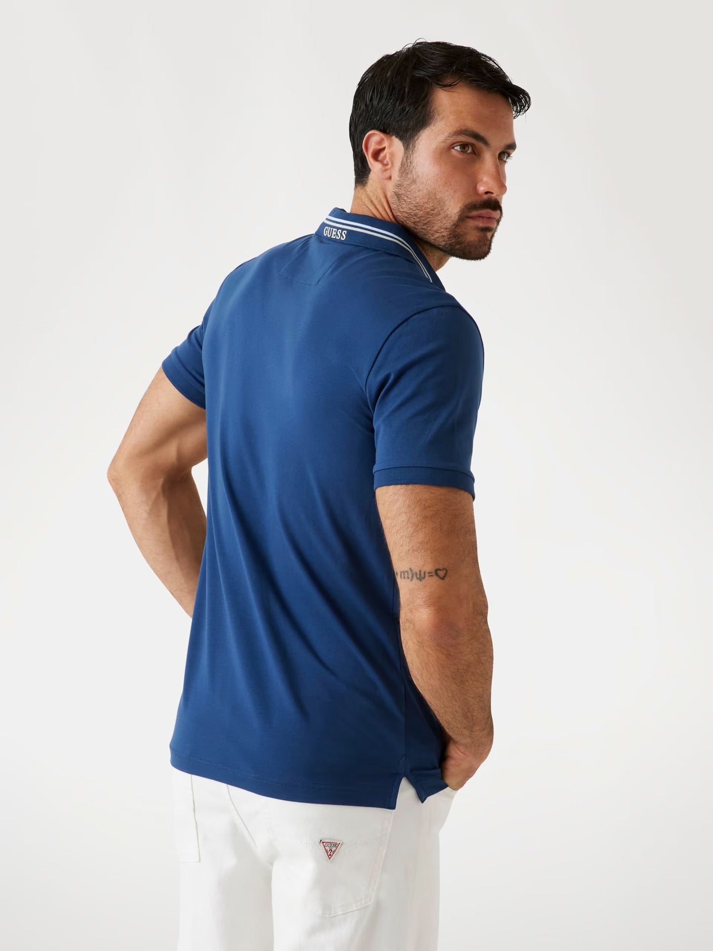 Nolan Slim-Fit Polo Shirt - Navy Blue