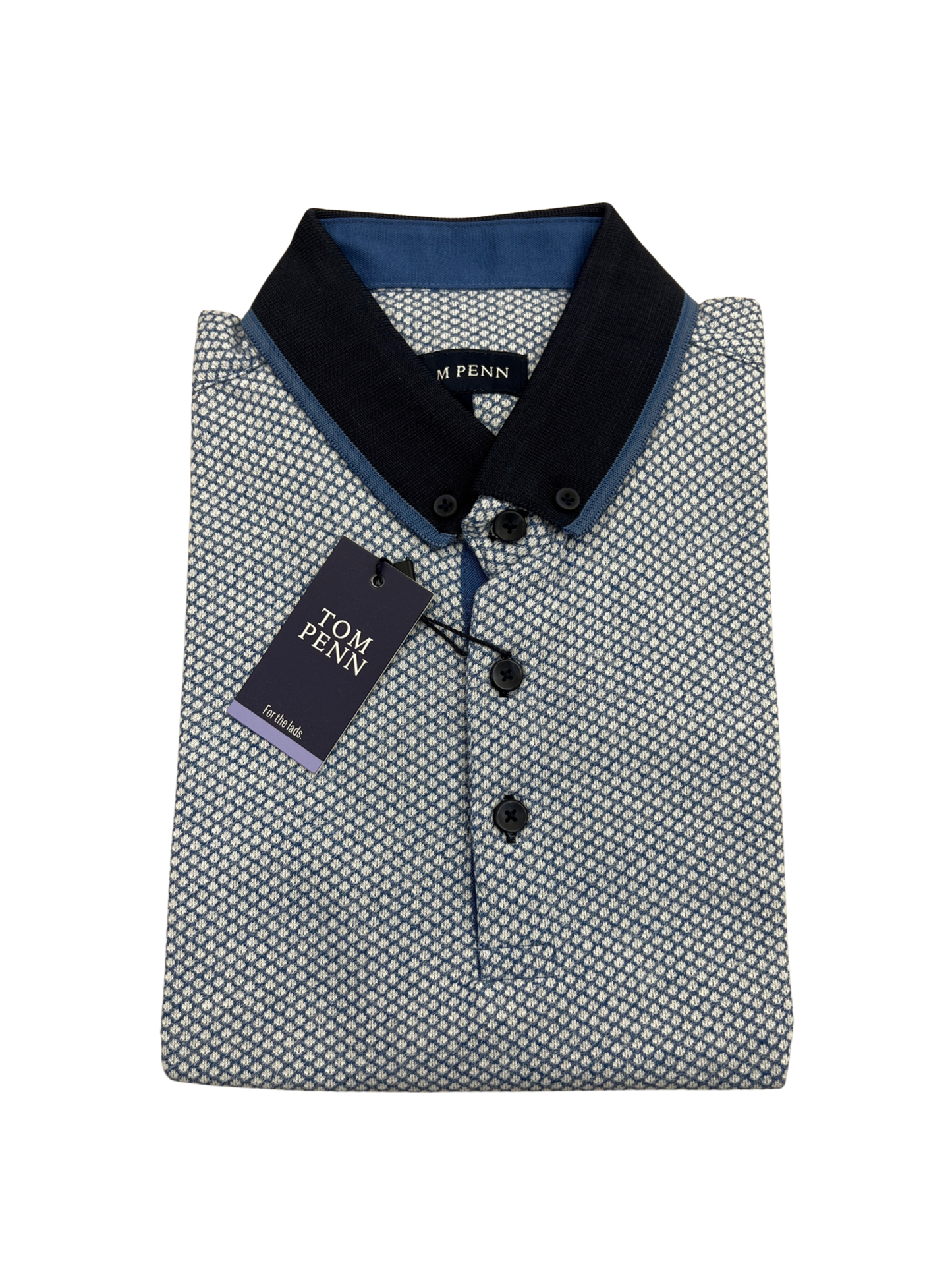 TPP943 Knit Polo - Blue