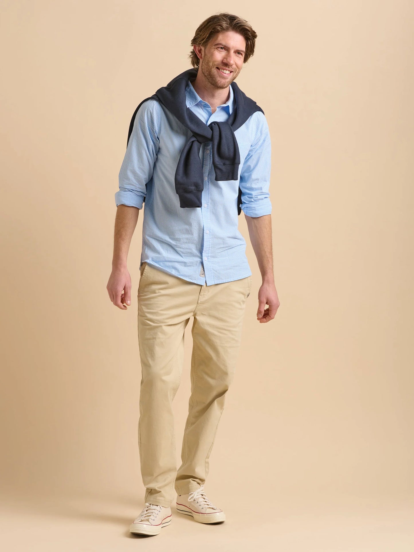 Blue Gingham Shirt