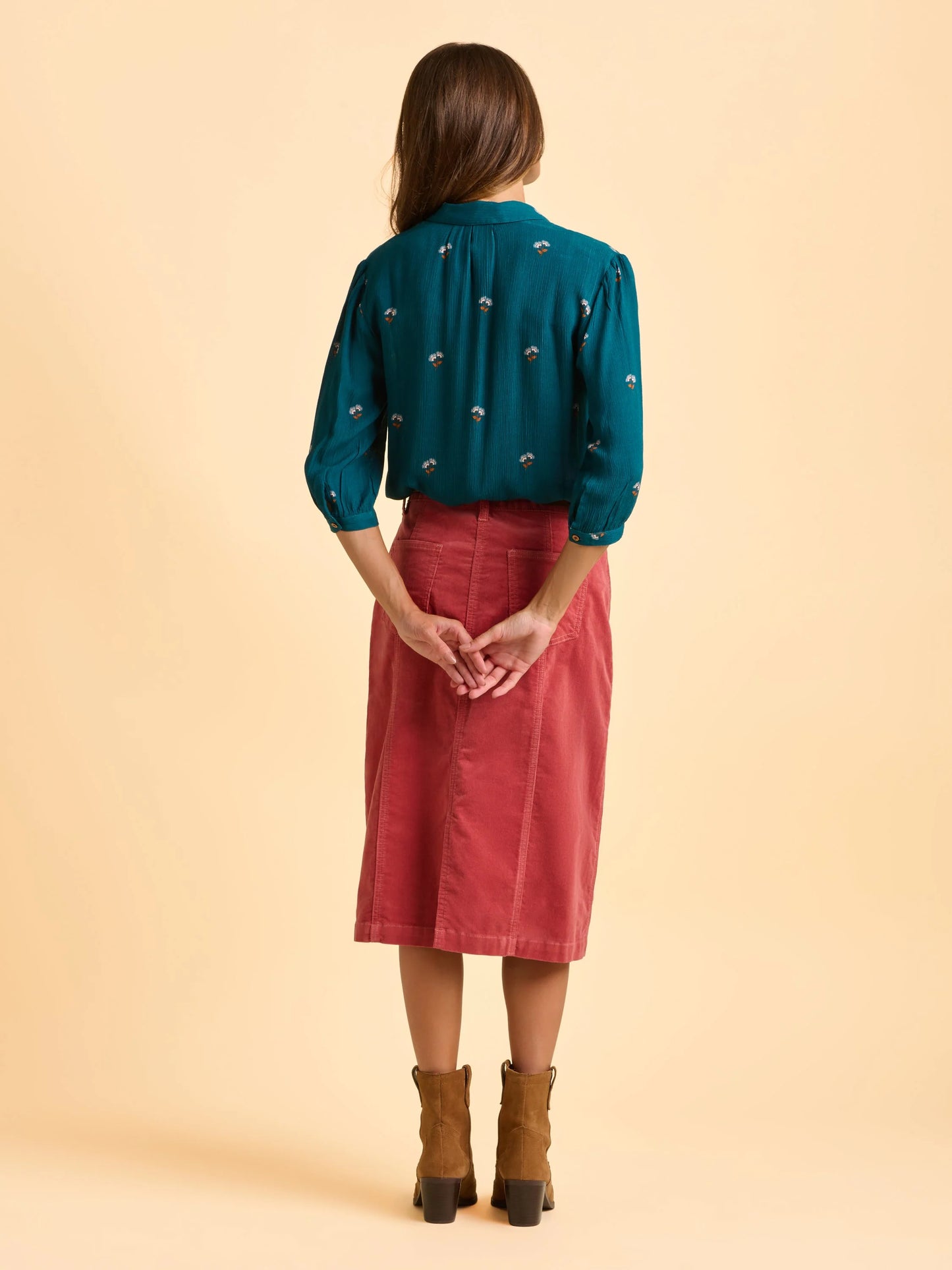 Brooke Blouse - Teal