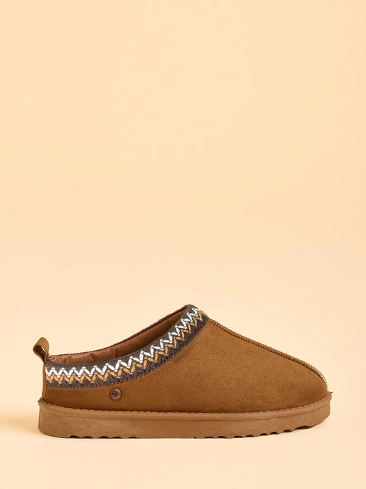 Frosty Morning Slipper - Brown