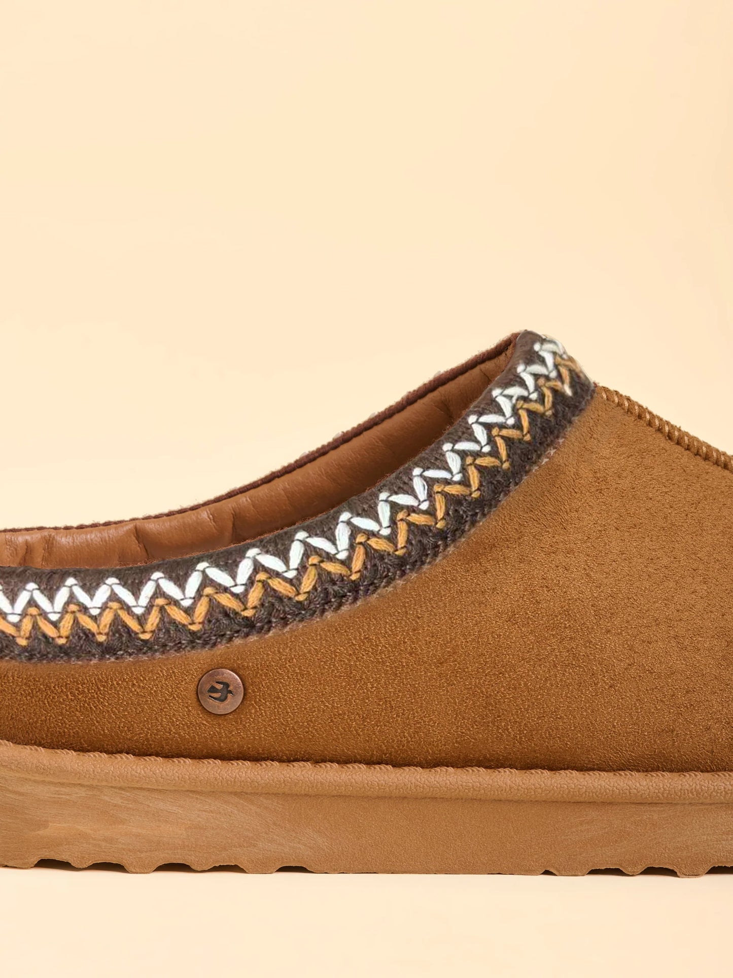 Frosty Morning Slipper - Brown