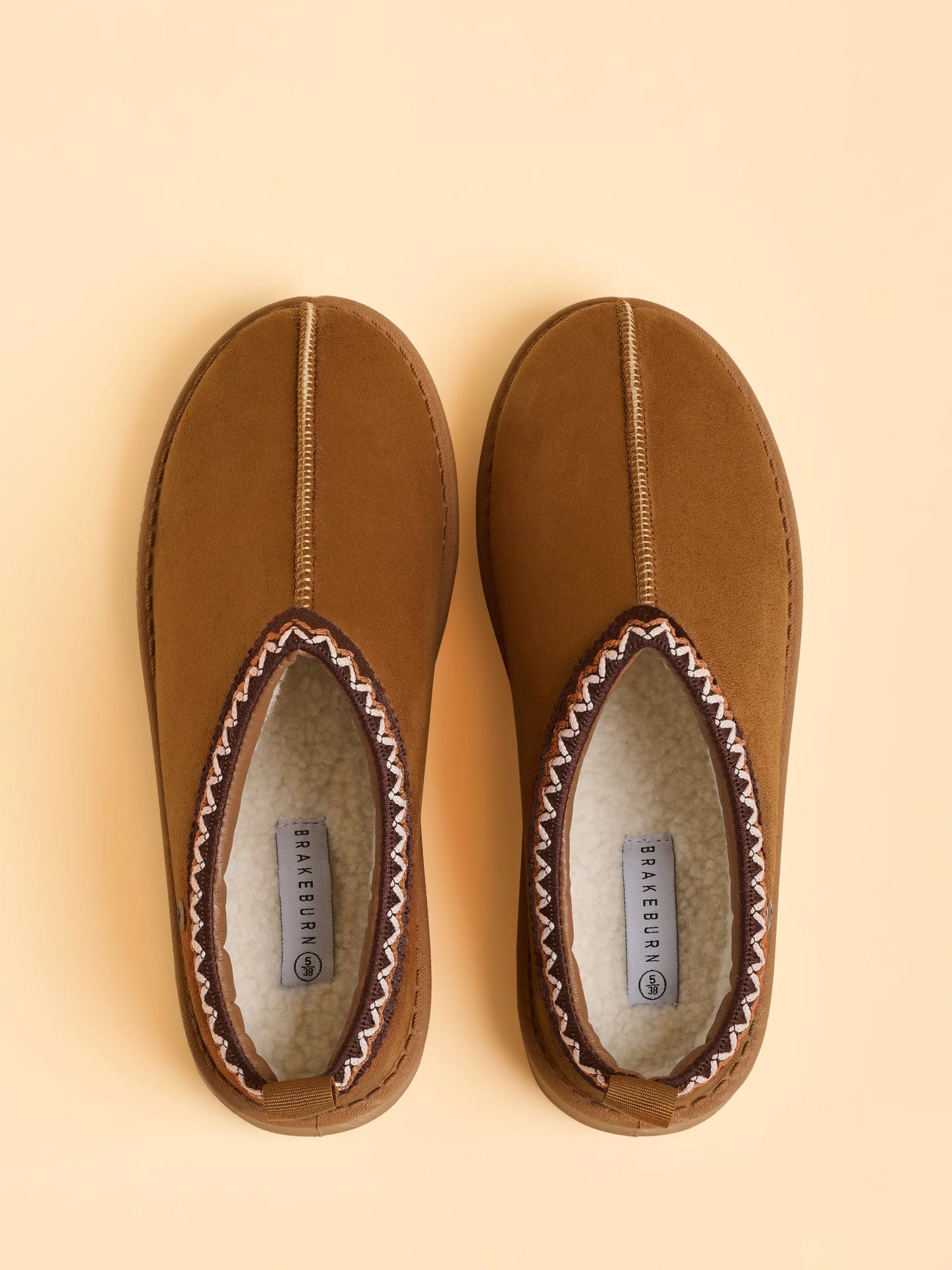 Frosty Morning Slipper - Brown