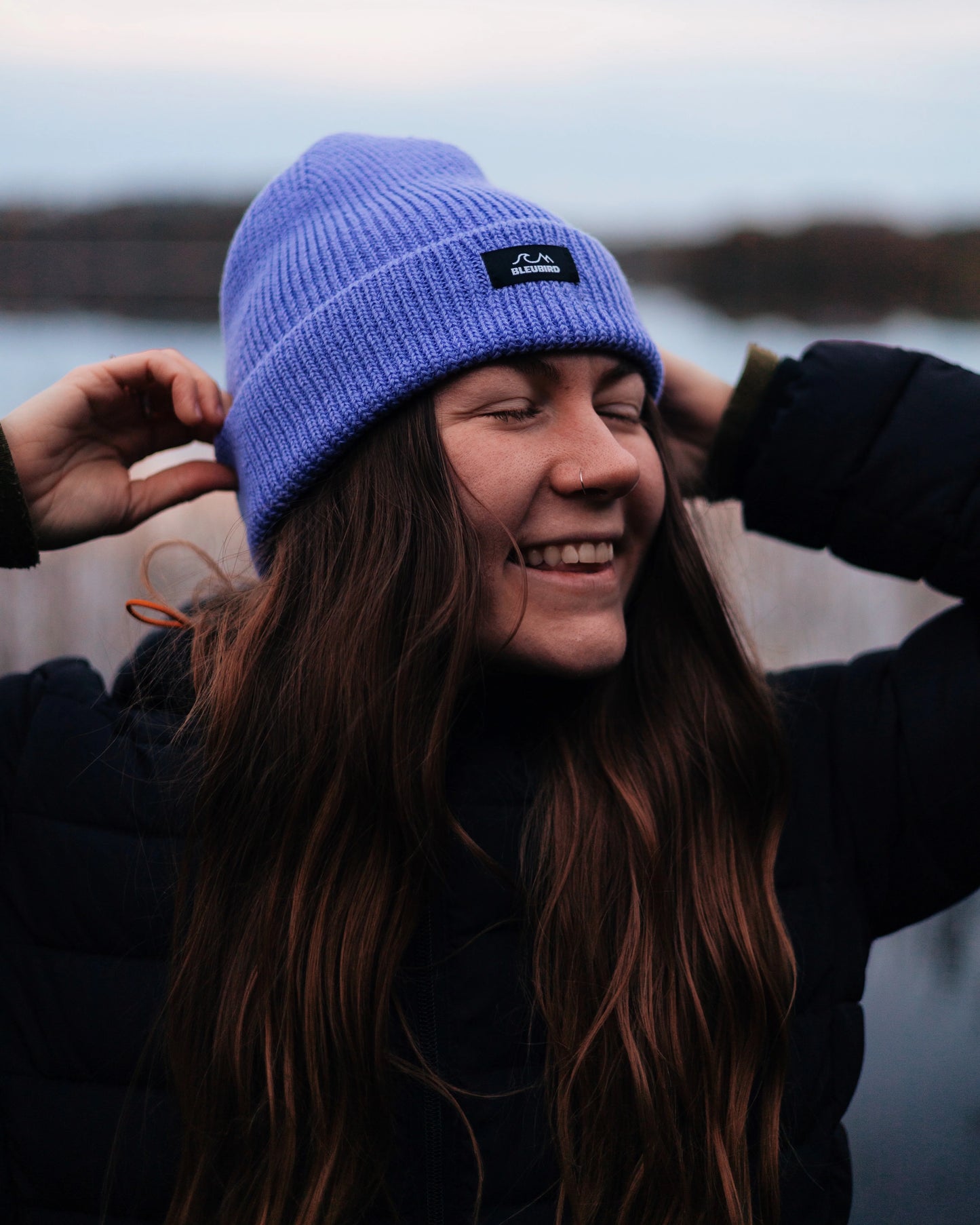 Elements Recycled Beanie - Lavender