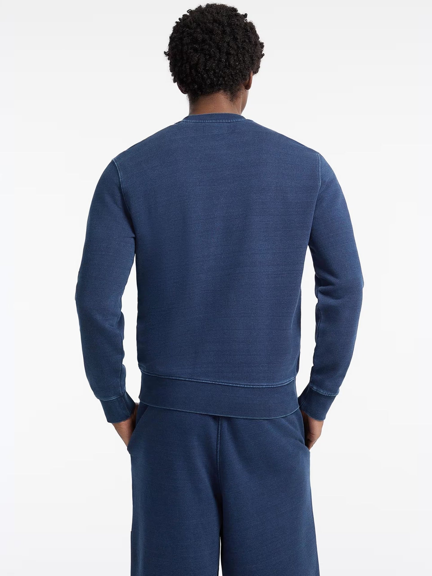 Embroidery Logo Sweater - Blue