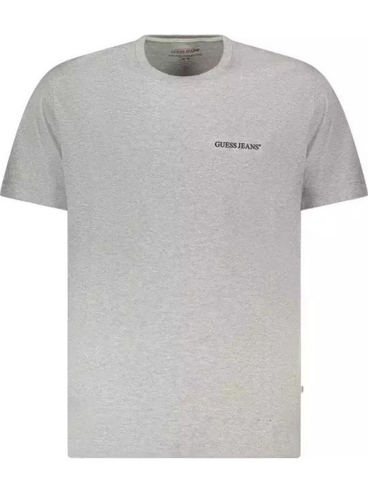 Regular Linear Logo T-Shirt - Grey