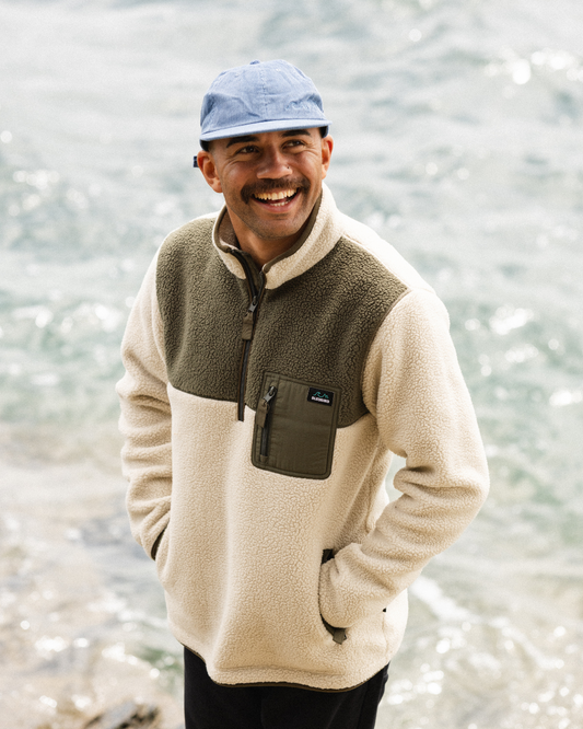 Polar 1/4 Zip Fleece - Sand