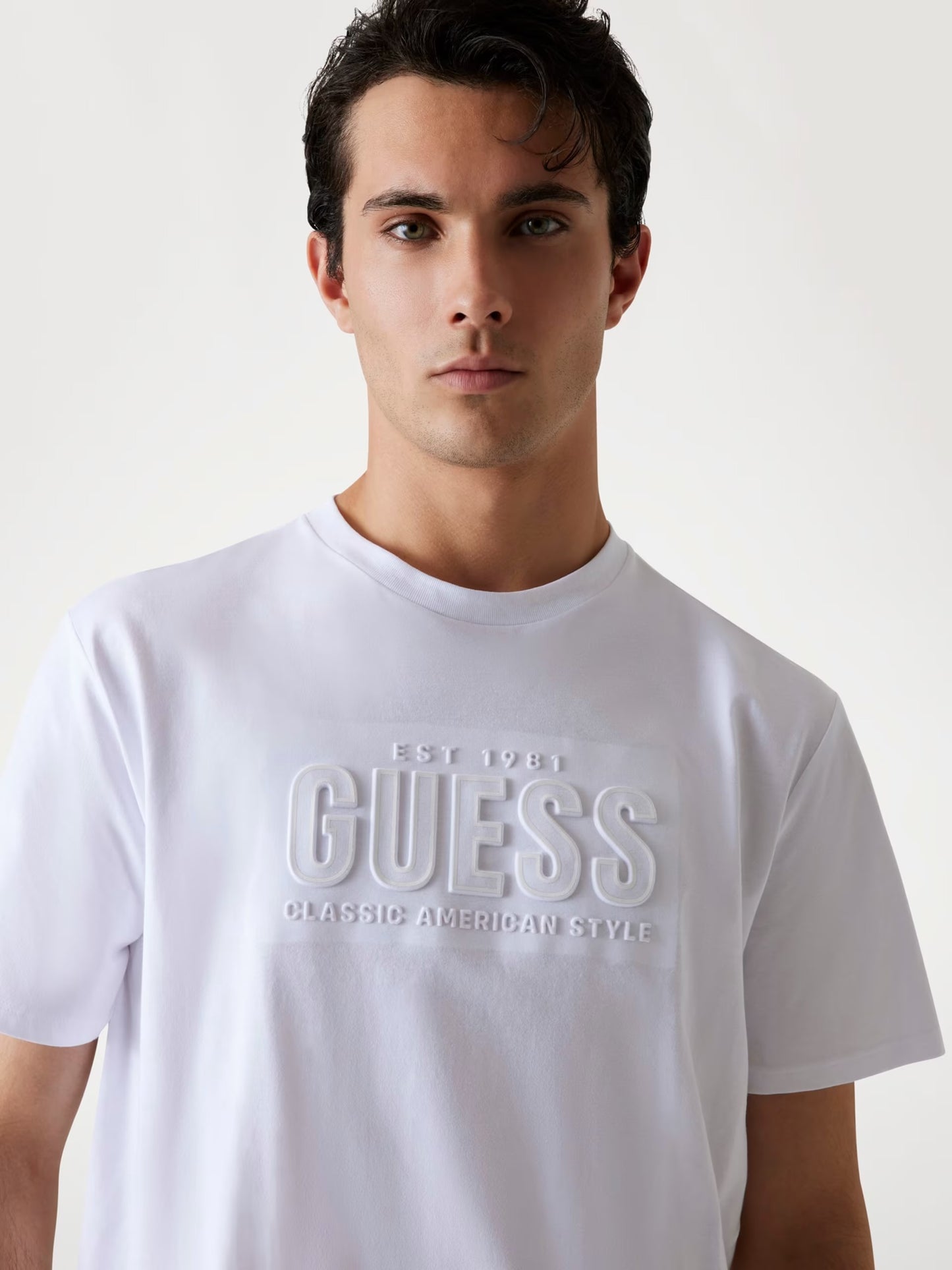 Embossed Logo T-Shirt - White