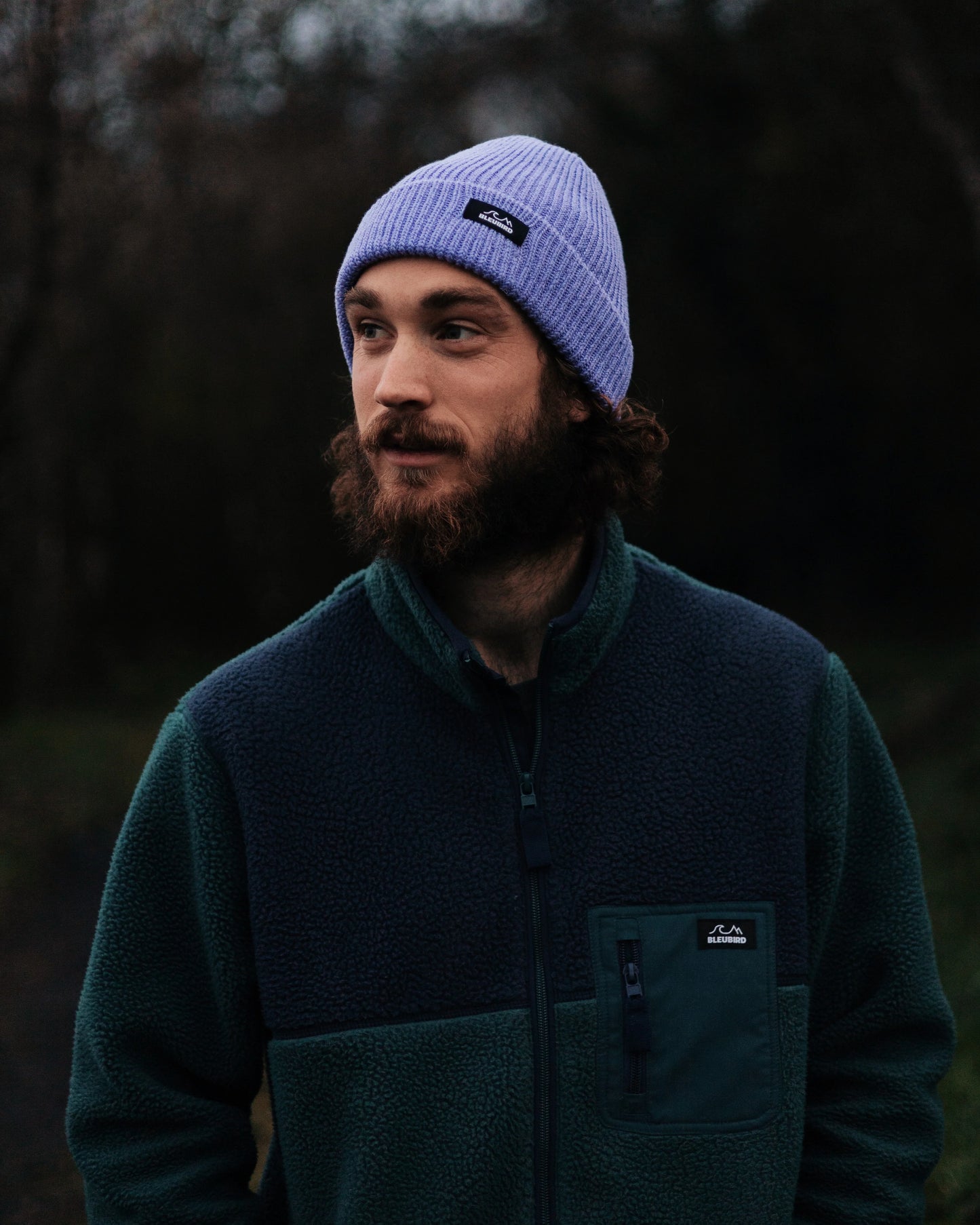 Elements Recycled Beanie - Lavender