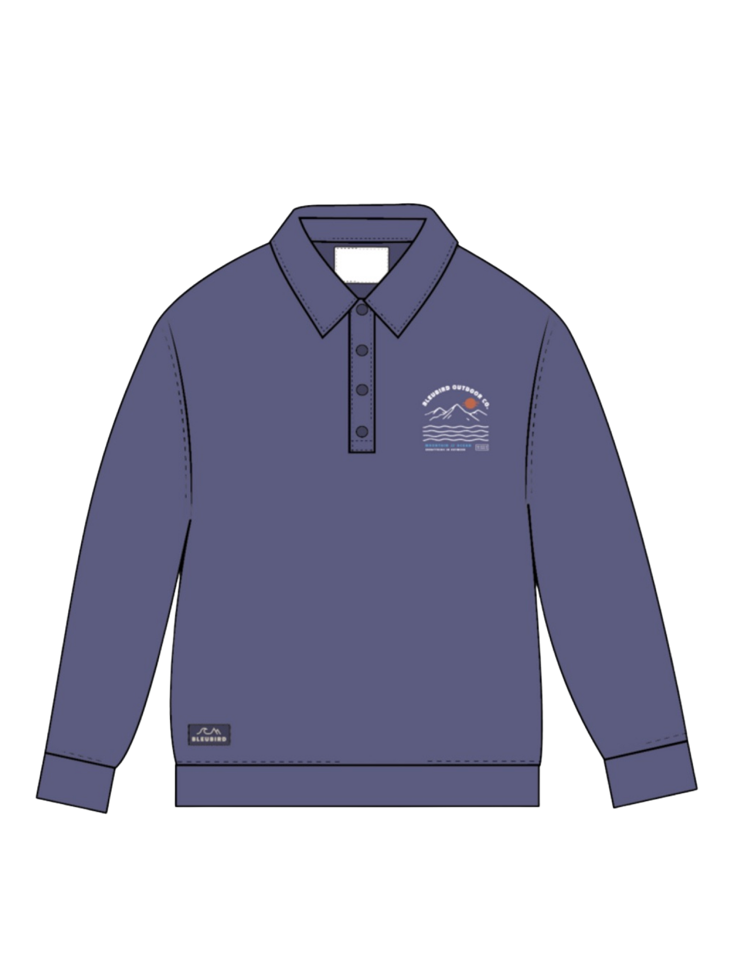 Peri Blue Dawn Jersey