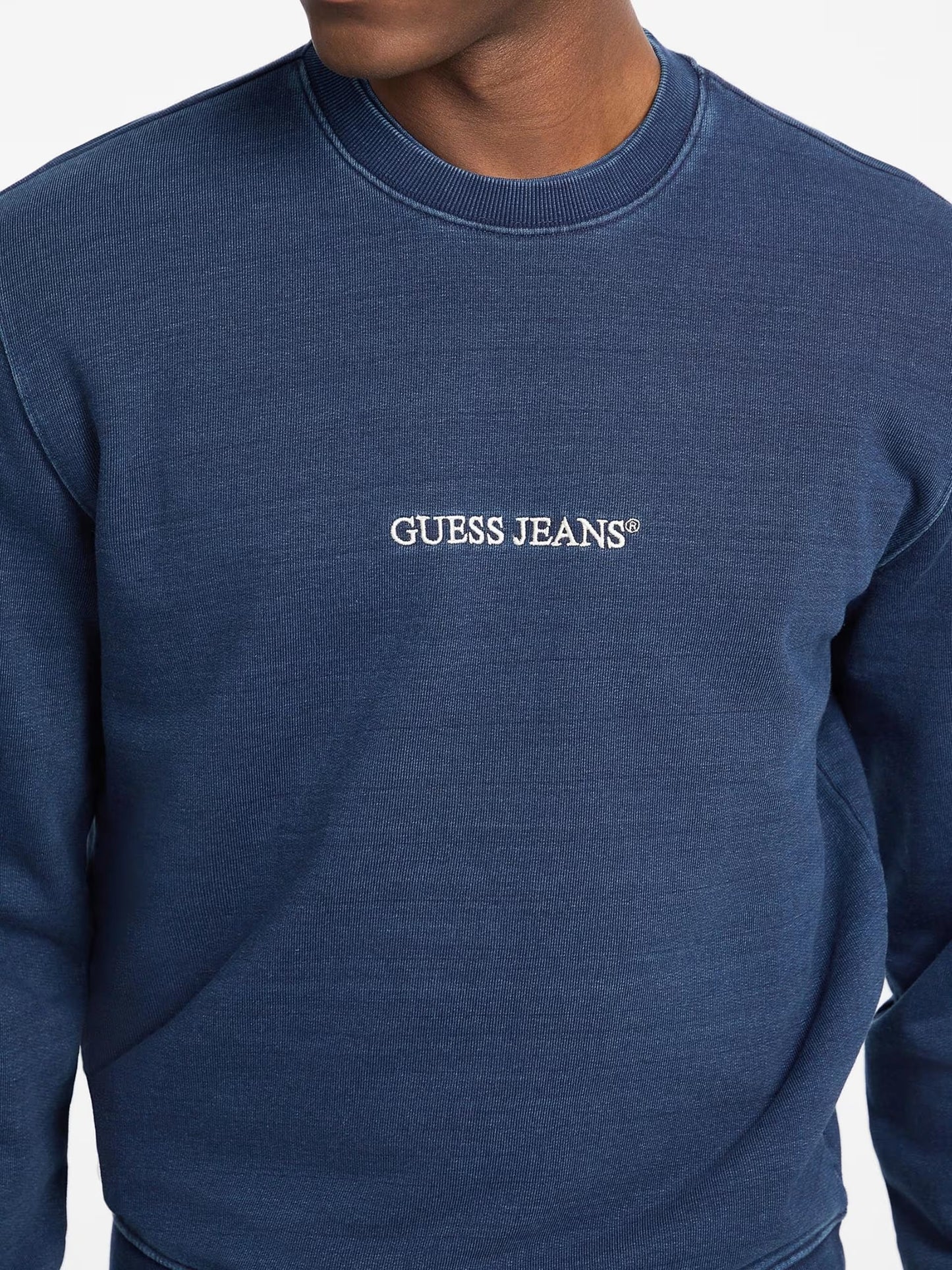 Embroidery Logo Sweater - Blue