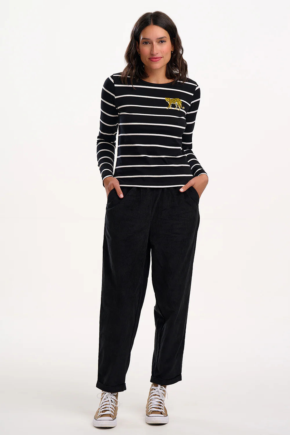 Vonnie Trousers - Black Cord